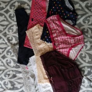 Aerie, Set of 8, Cotton "Boy Brief" Style Underwear